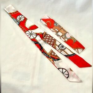 Twilly’s Scarves / Lot of 2 / Beautiful Design